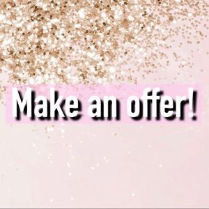 Make an offer on your favourite item 💕